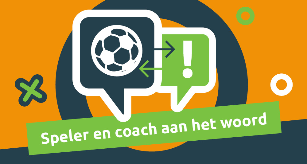 Banner Speler en Coach aan het woord